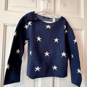 Okaidi Girls' Navy Star Top